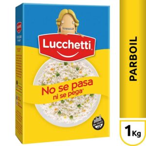 ARROZ PARBOIL **LUCCHETTI** ESTUCHE 1KG.