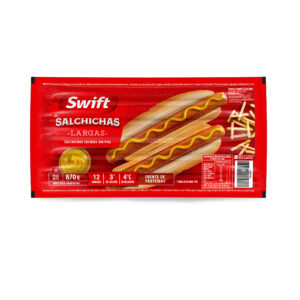 Salchichas largas gastronomicas **SWIFT** x12 - 870gr