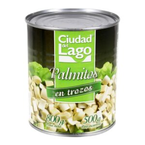 PALMITOS EN TROZOS **CIUDAD DEL LAGO** 800GR. / 500E