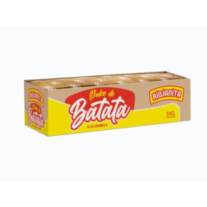 DULCE DE BATATA **RIOJANITA** BARRA 5KG.