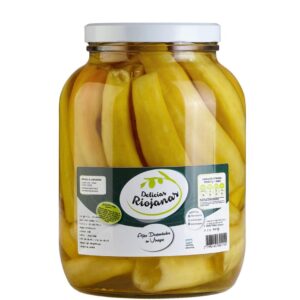 AJIES EN VINAGRE **DELICIAS RIOJANAS** frasco 3KG. /0,9E
