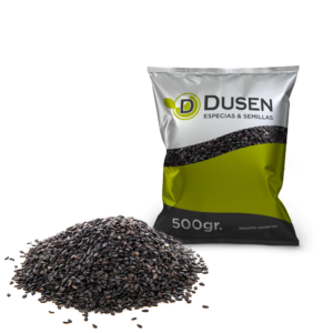 SEMILLAS DE SESAMO NEGRO **DUSEN** 1KG.