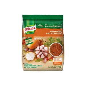 ADEREZO DESHIDRATADO PIMENTON **KNORR** 470G
