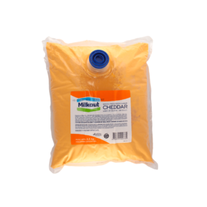 QUESO CHEDDAR P/UNT. **MILKAUT** POUCH 3,5KG.