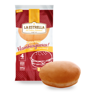 Pan Hamburguesa x4