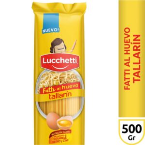 TALLARIN AL HUEVO **LUCCHETTI** 500GR.