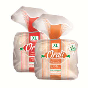 T.EMPANADAS ROTIS. CRIOLLA XL (14cm) **ORALI** TUBOS X4 DOC.