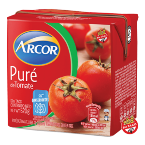 PURE DE TOMATE **ARCOR** 520GR