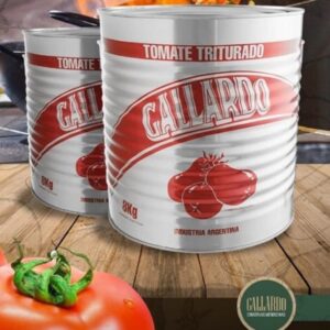 TOMATES TRITURADOS **GALLARDO** 8 KG.