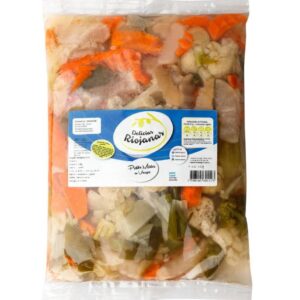PICKLES en vinagre **delicias riojanas** sachet 1,5KG. /1E