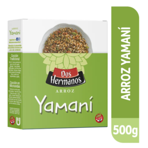 ARROZ YAMANI INTEGRAL **DOS HERMANOS** ESTUCHE 500GR
