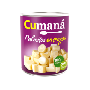 PALMITOS TROZOS **CUMANA** 800 GRS. BOL.