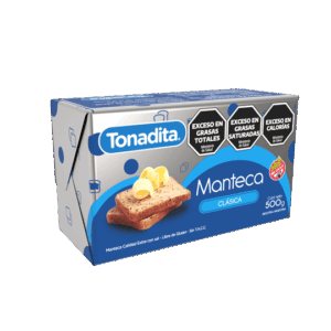 MANTECA **TONADITA** 500GR