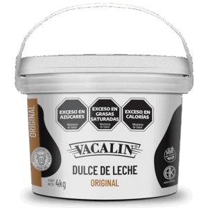 DULCE DE LECHE FAMILIAR  *VACALIN* BALDE 4KG.