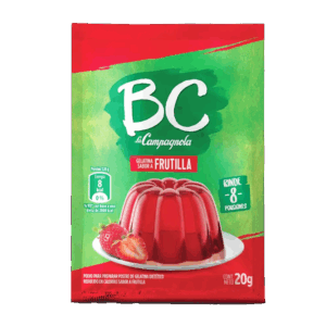 GELATINA FRUTILLA **BC** 14GR .