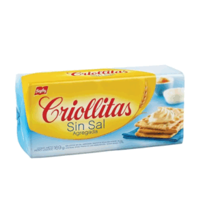 GALLETITAS SIN SAL **CRIOLLITAS** 169GR.